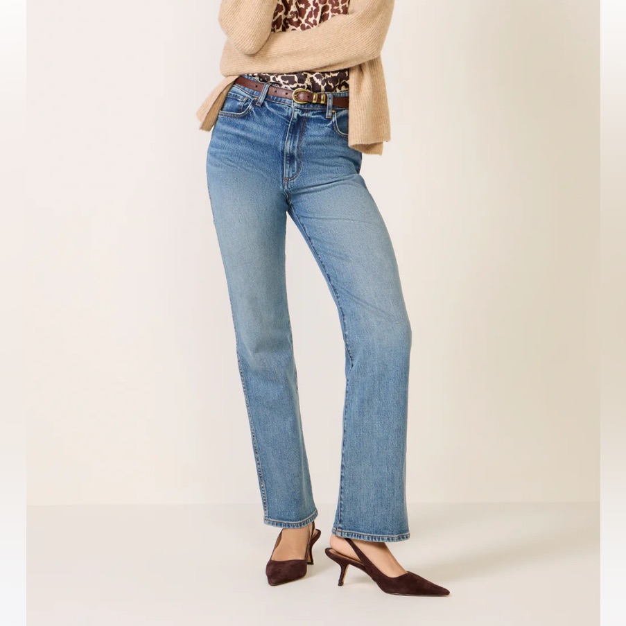 Kut From The Kloth Melissa Straight Leg Jeans Size 8 High Waist Like New 90’s